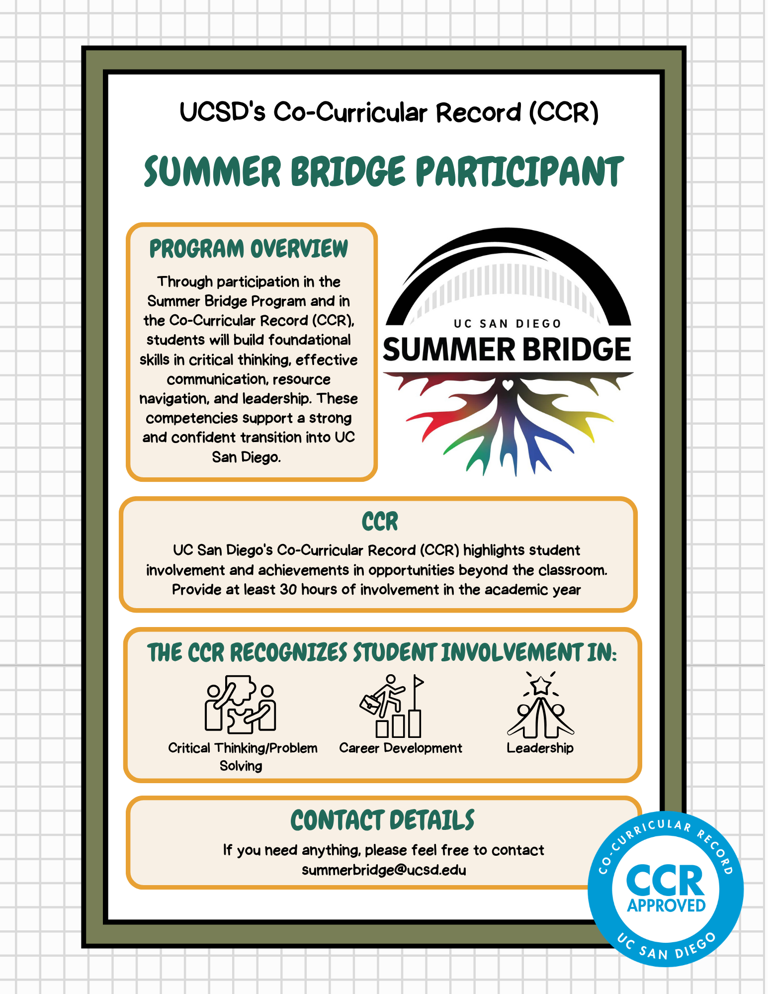 SB CCR Flyer